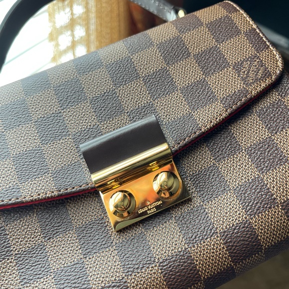 Louis Vuitton Brown Checkered Crossbody Bag - Picture 2 of 11